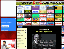 Tablet Screenshot of dircajeme.com